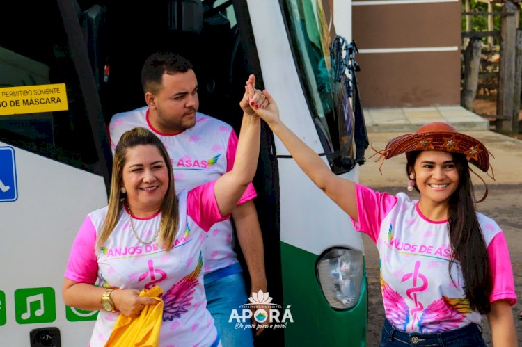 Saúde: Projeto Anjos de Asas realiza mais de 1200 atendimentos em passagem por Aporá