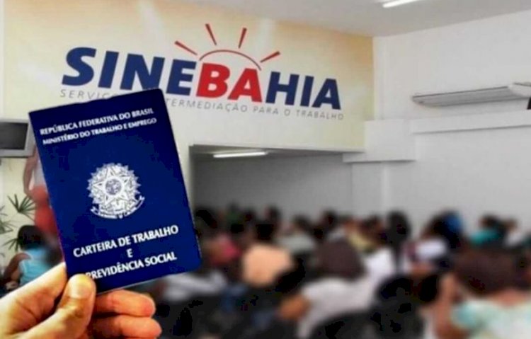 SineBahia divulga vagas de emprego para Alagoinhas, Esplanada e Irecê; confira oportunidades